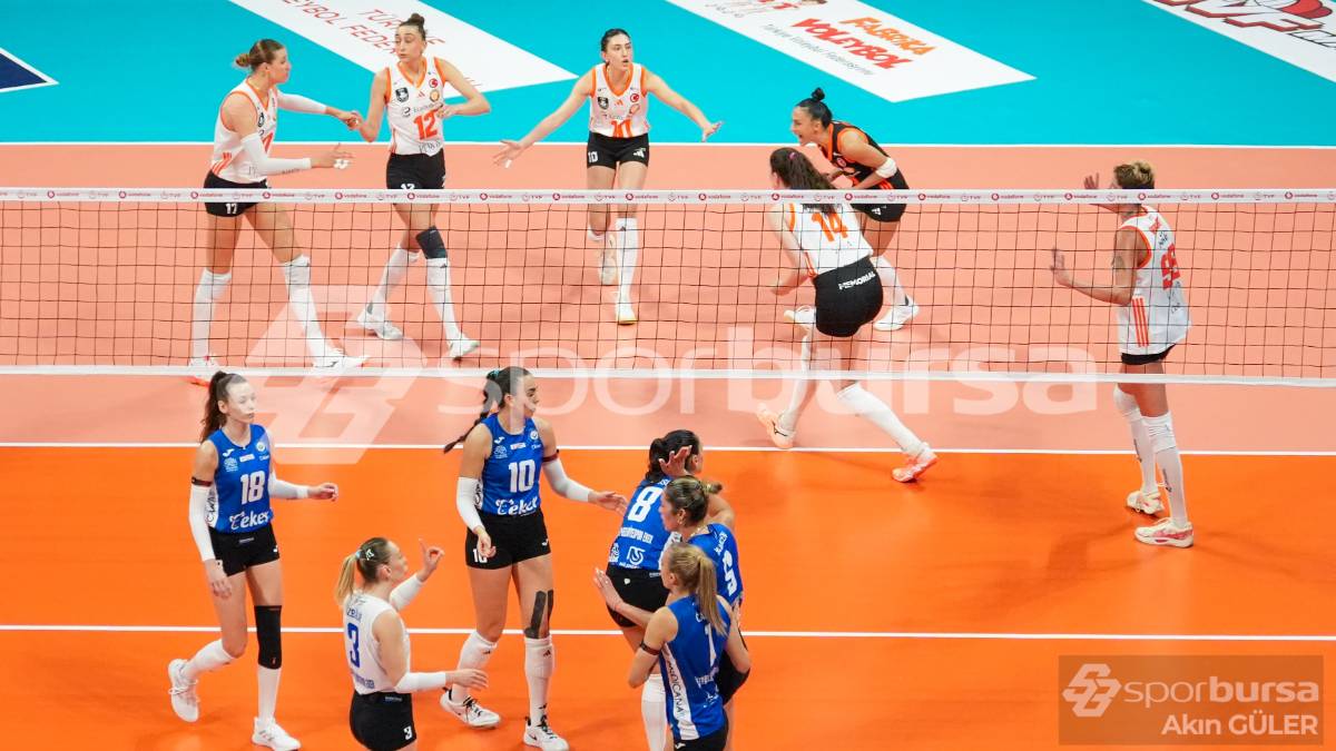 NİLÜFER BELEDİYESPOR EKER - ECZACIBAŞI PERON MAÇI FOTOĞRAFLARI