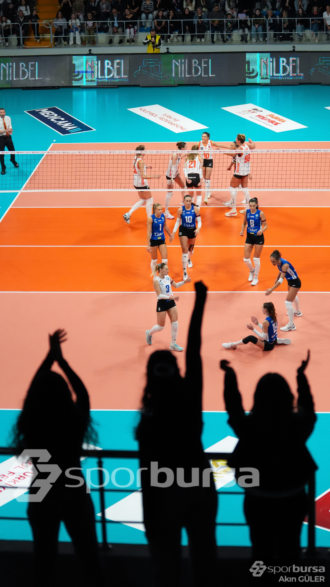 NİLÜFER BELEDİYESPOR EKER - ECZACIBAŞI PERON MAÇI FOTOĞRAFLARI