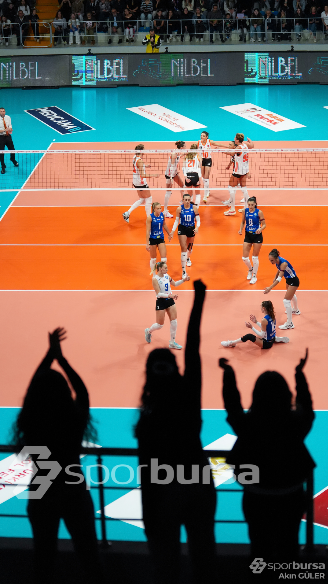 NİLÜFER BELEDİYESPOR EKER - ECZACIBAŞI PERON MAÇI FOTOĞRAFLARI
