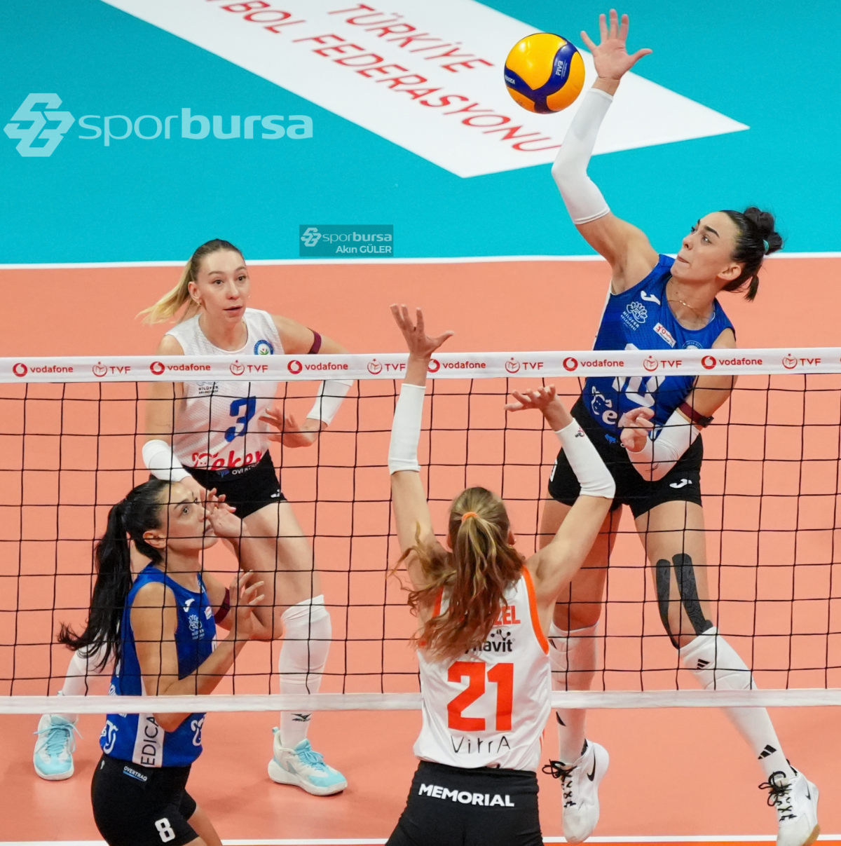NİLÜFER BELEDİYESPOR EKER - ECZACIBAŞI PERON MAÇI FOTOĞRAFLARI