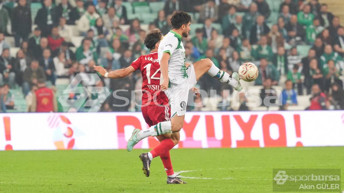 BURSASPOR - PENDİKSPOR MAÇI FOTOĞRAFLARI