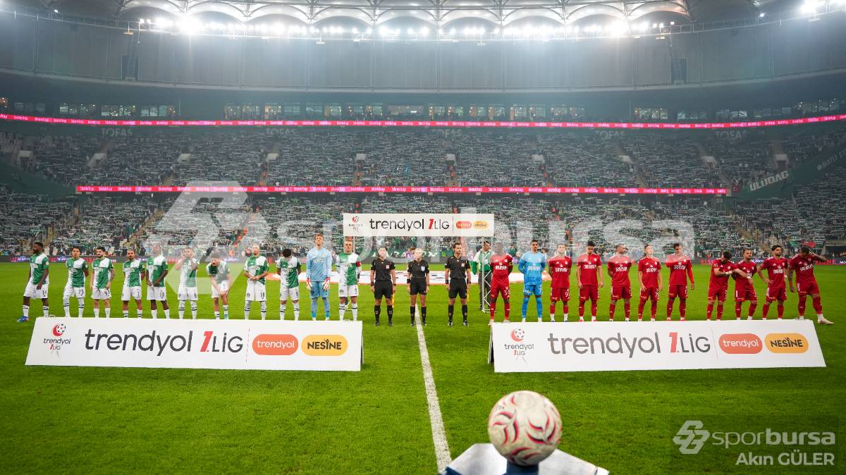 BURSASPOR - PENDİKSPOR MAÇI FOTOĞRAFLARI