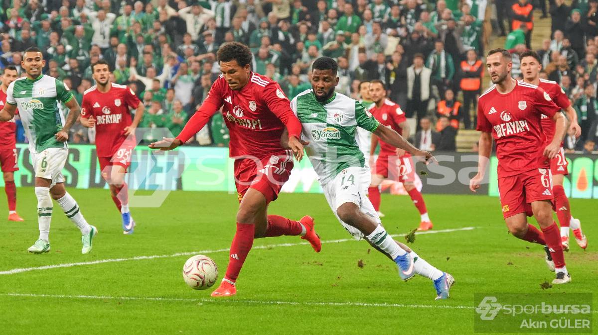 BURSASPOR - PENDİKSPOR MAÇI FOTOĞRAFLARI