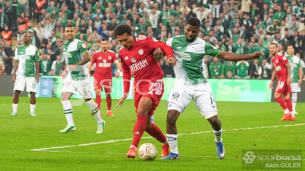BURSASPOR - PENDİKSPOR MAÇI FOTOĞRAFLARI