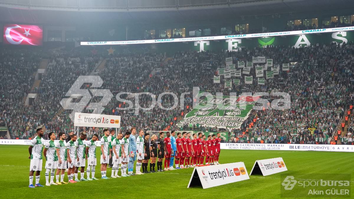BURSASPOR - PENDİKSPOR MAÇI FOTOĞRAFLARI