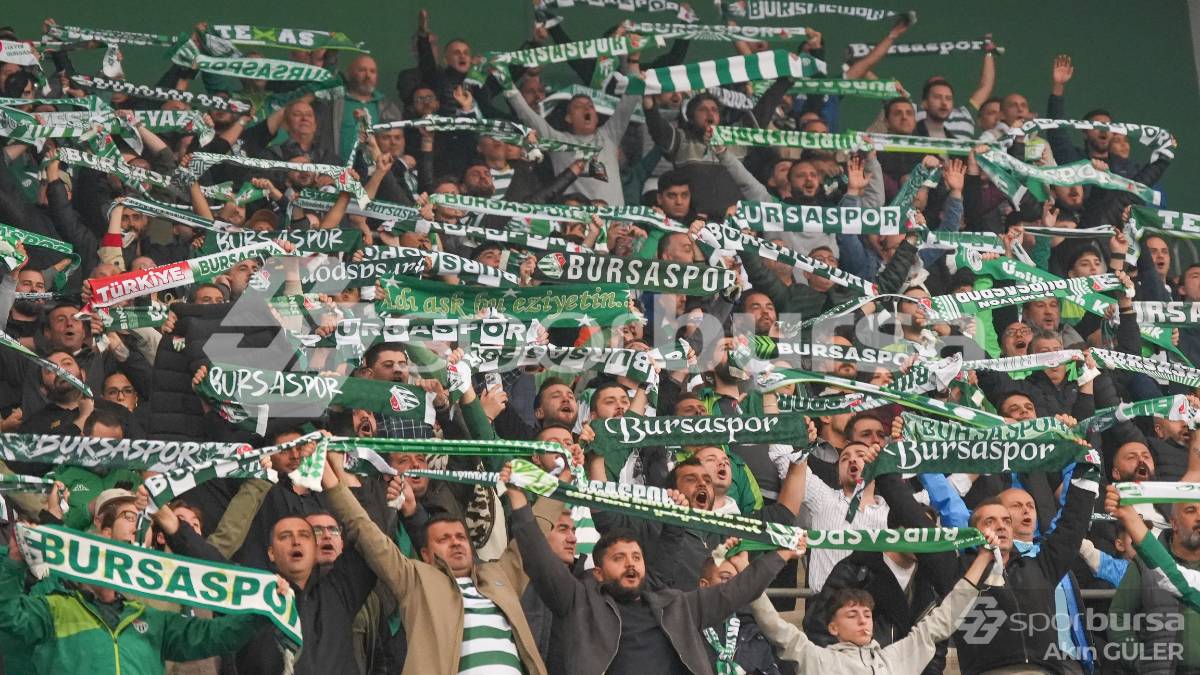 BURSASPOR - PENDİKSPOR MAÇI FOTOĞRAFLARI