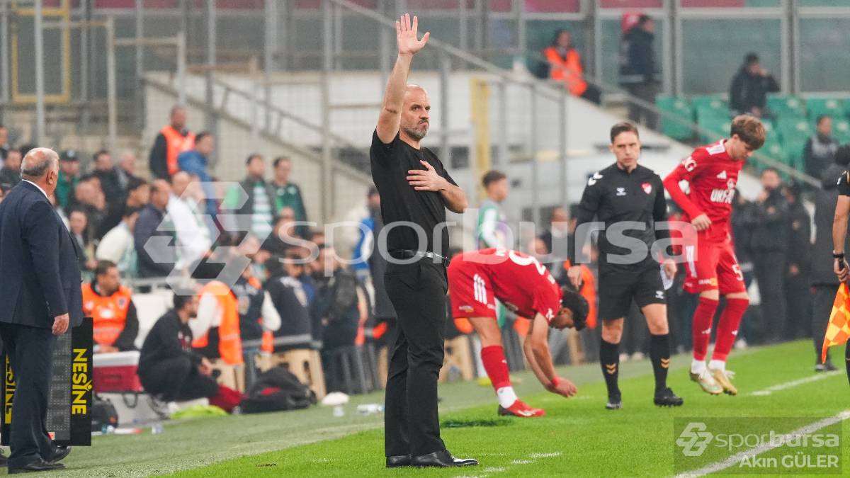 BURSASPOR - PENDİKSPOR MAÇI FOTOĞRAFLARI