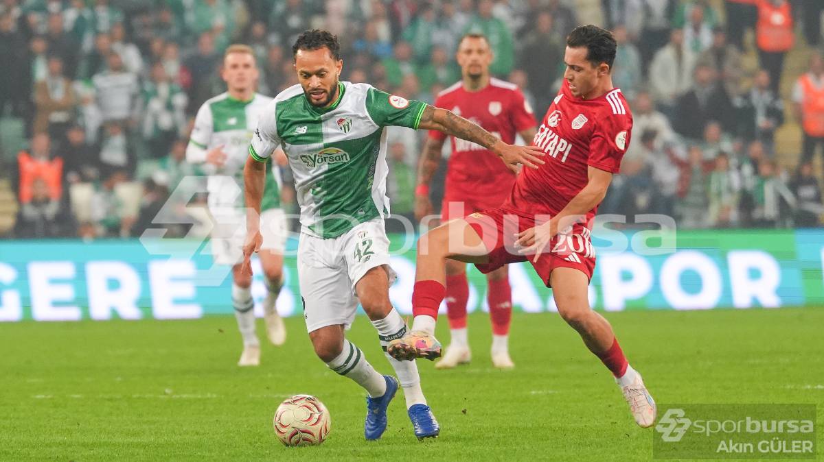 BURSASPOR - PENDİKSPOR MAÇI FOTOĞRAFLARI