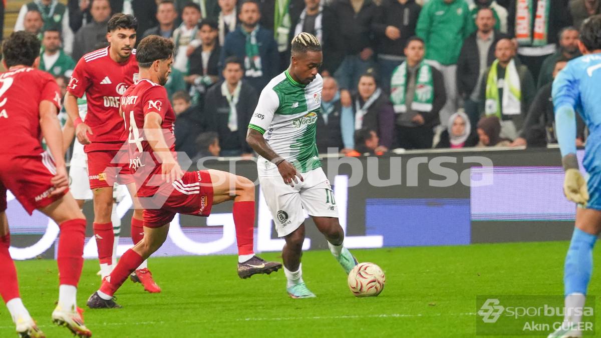BURSASPOR - PENDİKSPOR MAÇI FOTOĞRAFLARI