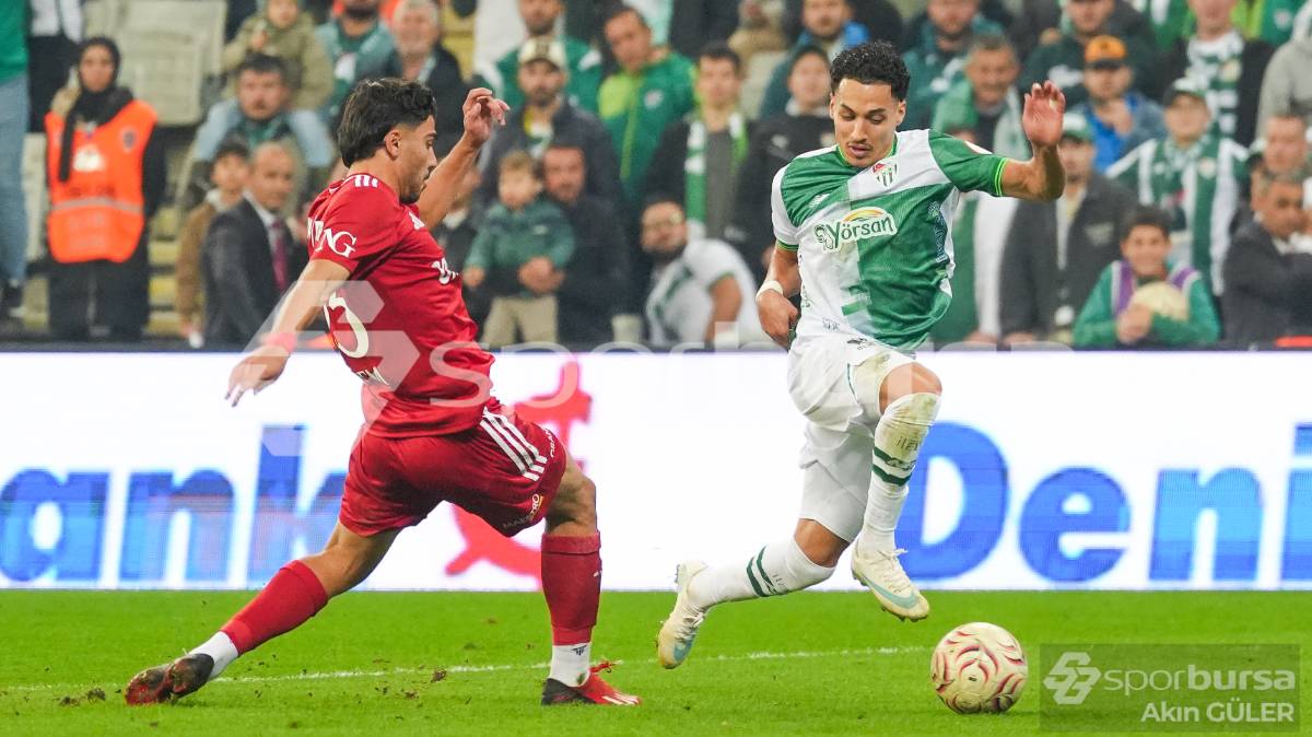 BURSASPOR - PENDİKSPOR MAÇI FOTOĞRAFLARI