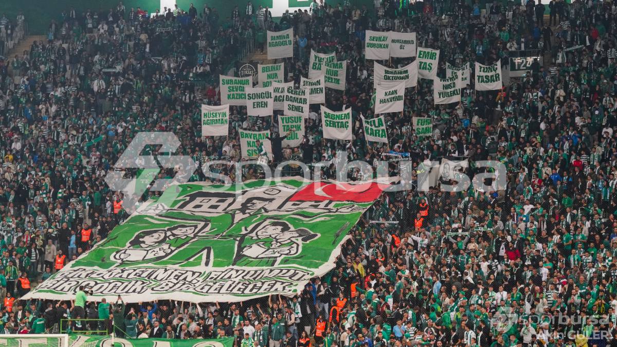 BURSASPOR - PENDİKSPOR MAÇI FOTOĞRAFLARI