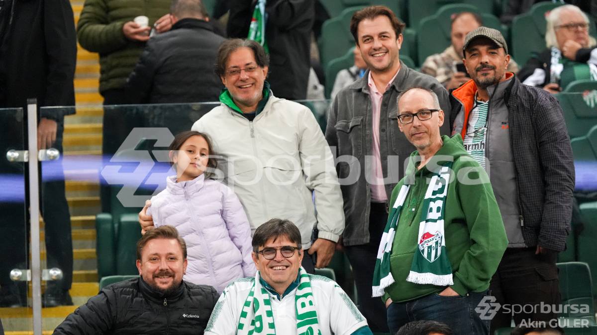 BURSASPOR - PENDİKSPOR MAÇI FOTOĞRAFLARI