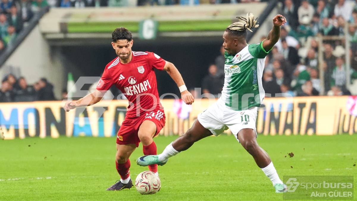 BURSASPOR - PENDİKSPOR MAÇI FOTOĞRAFLARI