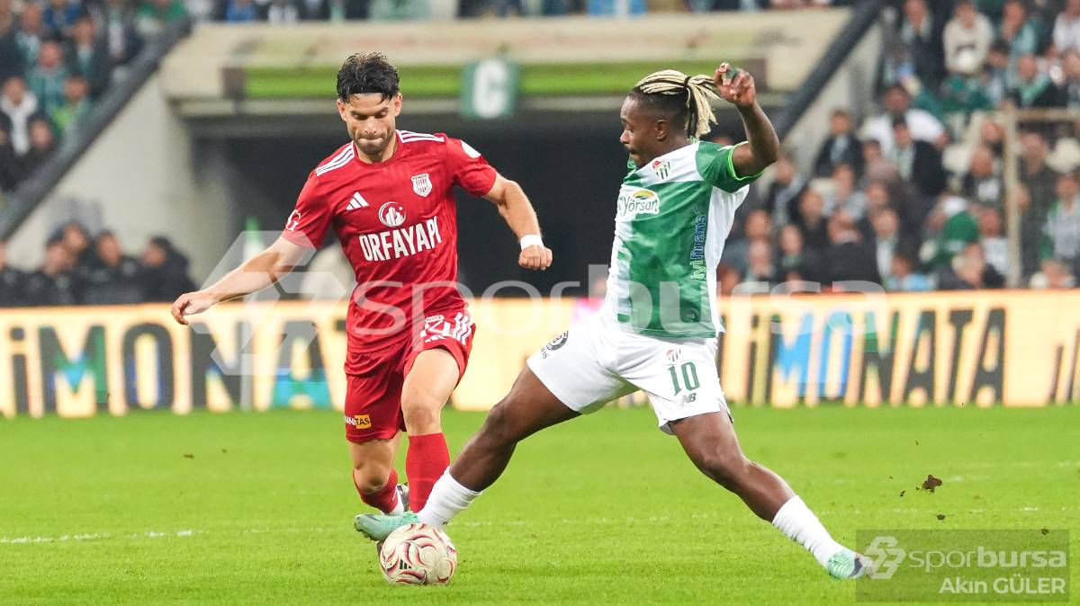 BURSASPOR - PENDİKSPOR MAÇI FOTOĞRAFLARI
