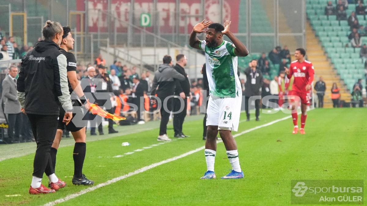 BURSASPOR - PENDİKSPOR MAÇI FOTOĞRAFLARI