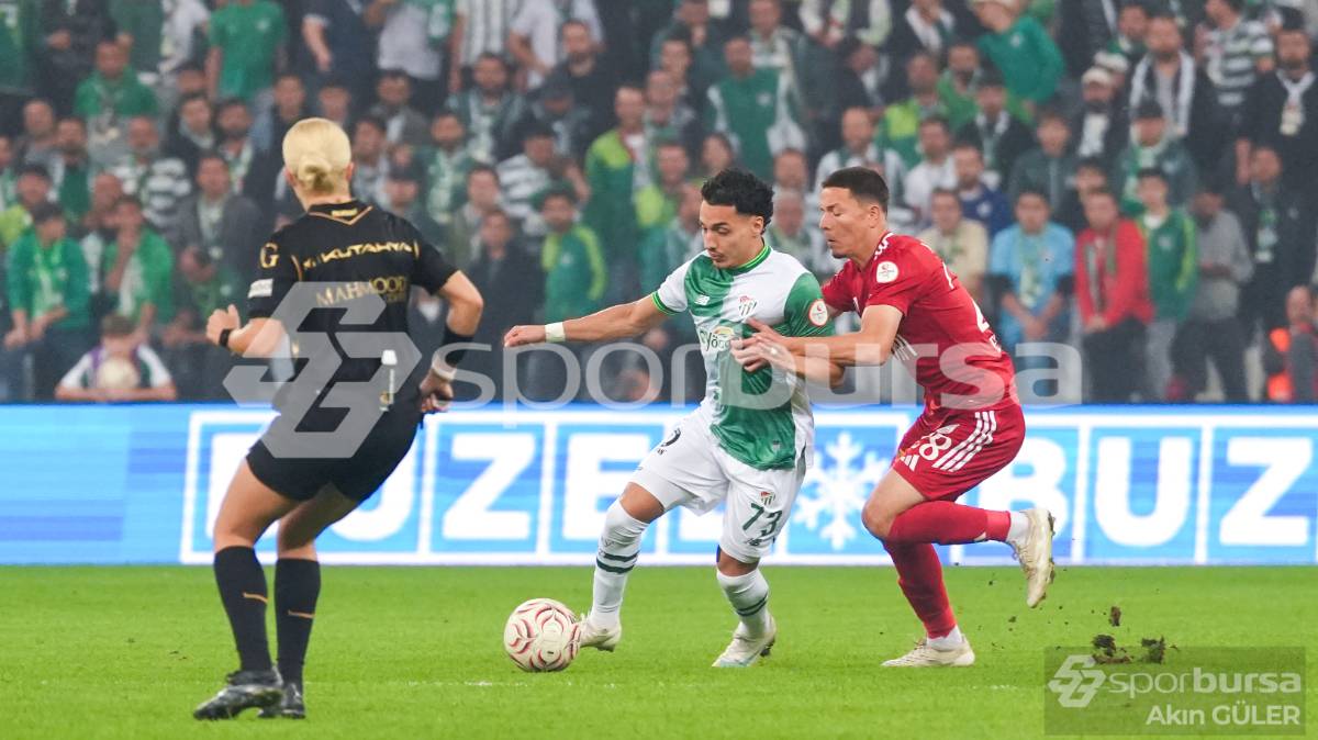 BURSASPOR - PENDİKSPOR MAÇI FOTOĞRAFLARI