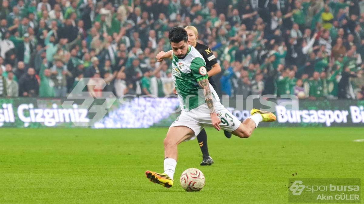 BURSASPOR - PENDİKSPOR MAÇI FOTOĞRAFLARI
