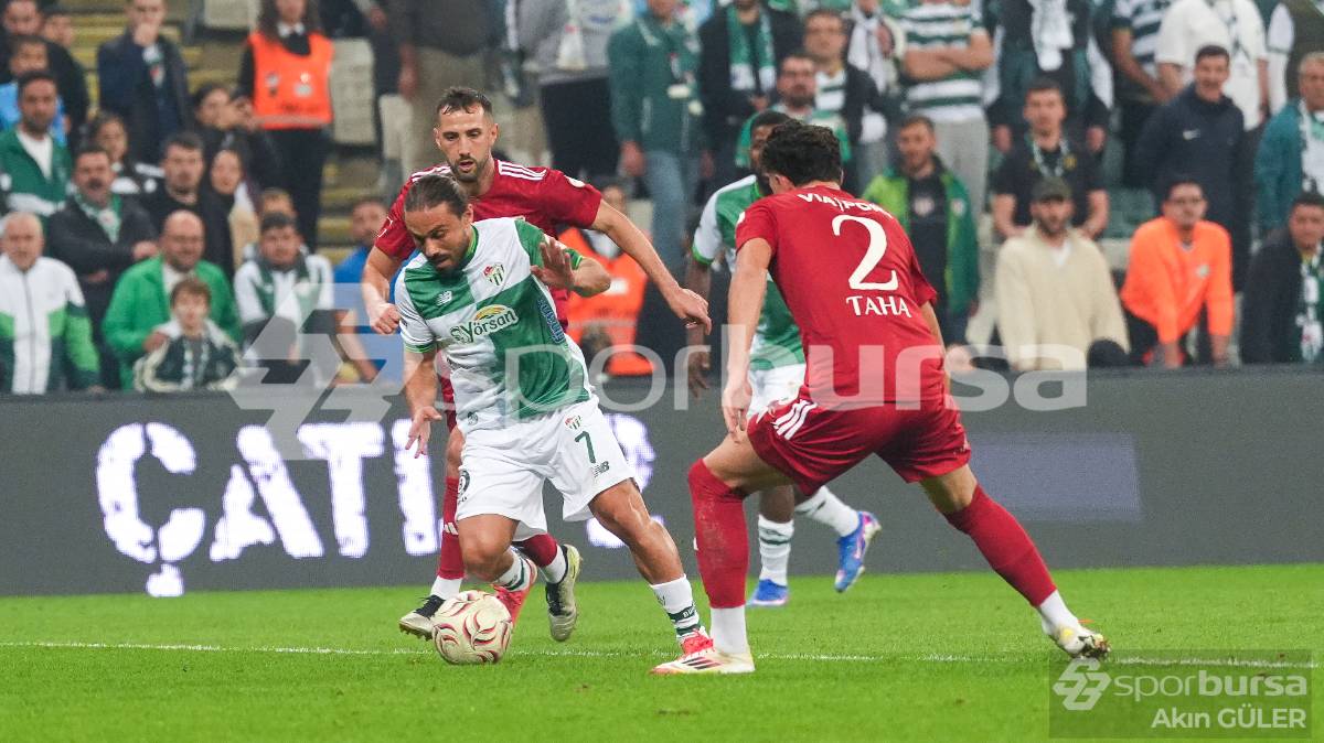 BURSASPOR - PENDİKSPOR MAÇI FOTOĞRAFLARI