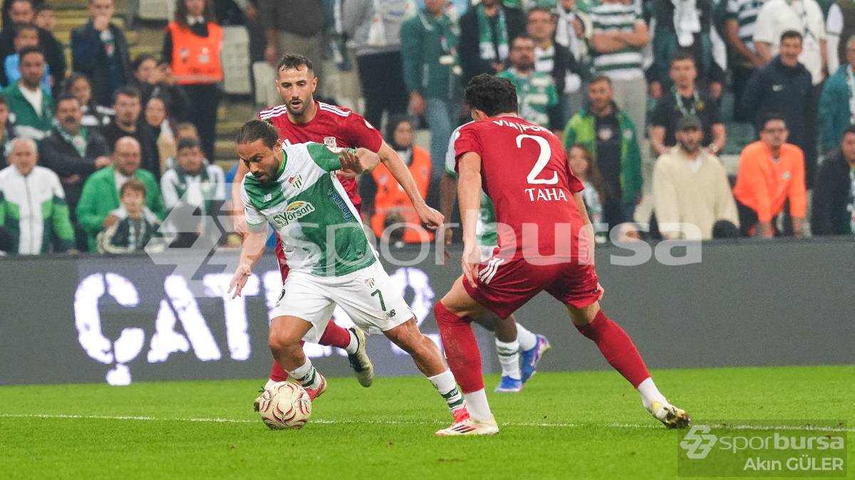BURSASPOR - PENDİKSPOR MAÇI FOTOĞRAFLARI