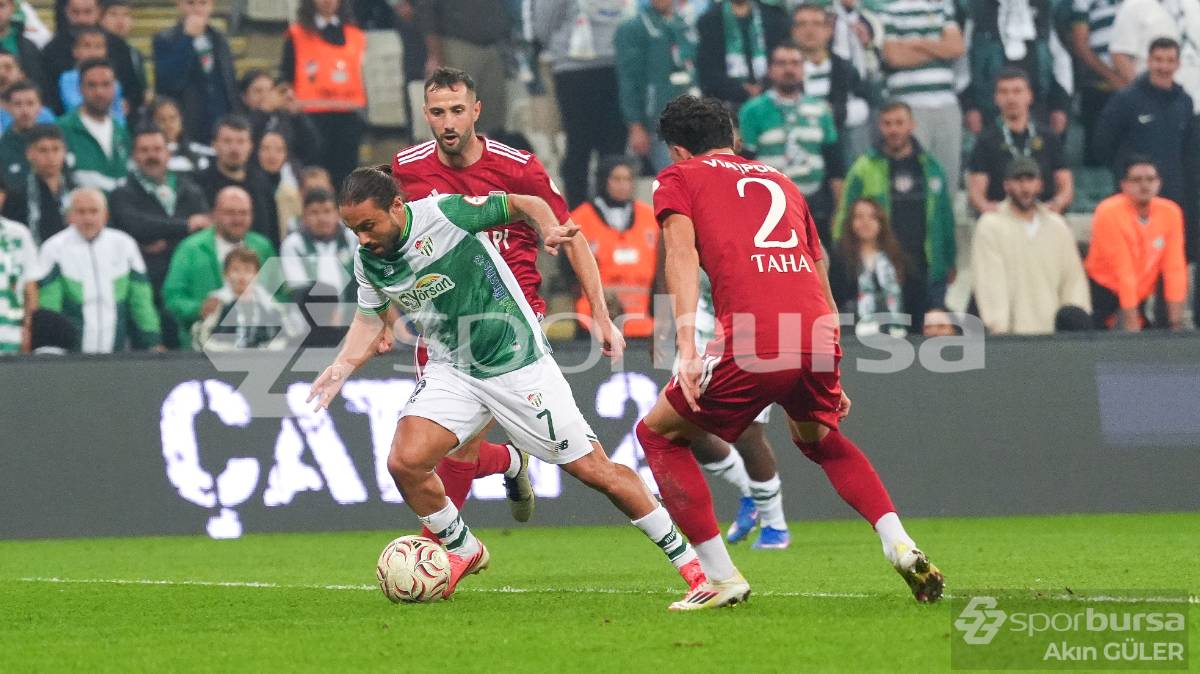 BURSASPOR - PENDİKSPOR MAÇI FOTOĞRAFLARI