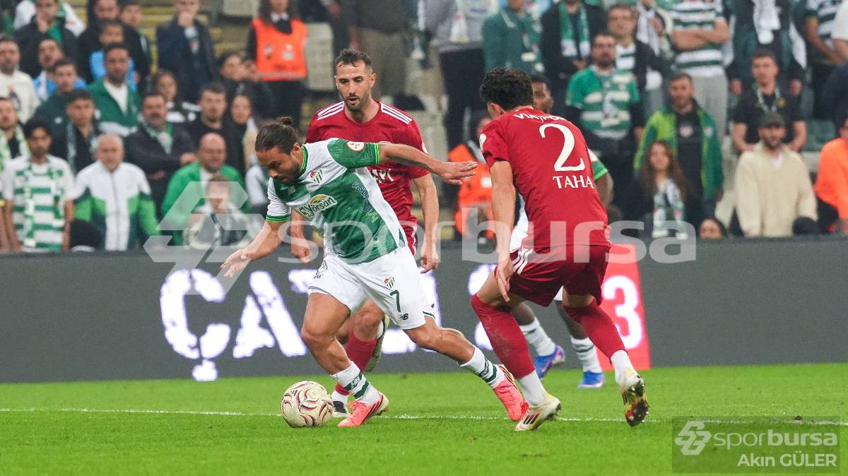 BURSASPOR - PENDİKSPOR MAÇI FOTOĞRAFLARI