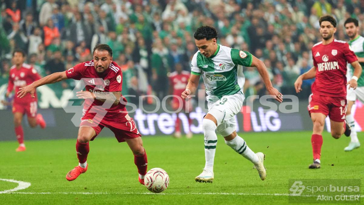 BURSASPOR - PENDİKSPOR MAÇI FOTOĞRAFLARI