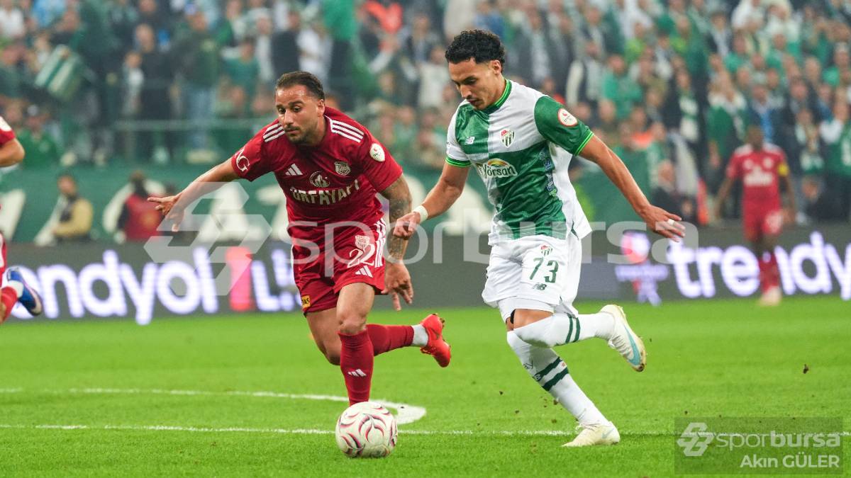 BURSASPOR - PENDİKSPOR MAÇI FOTOĞRAFLARI