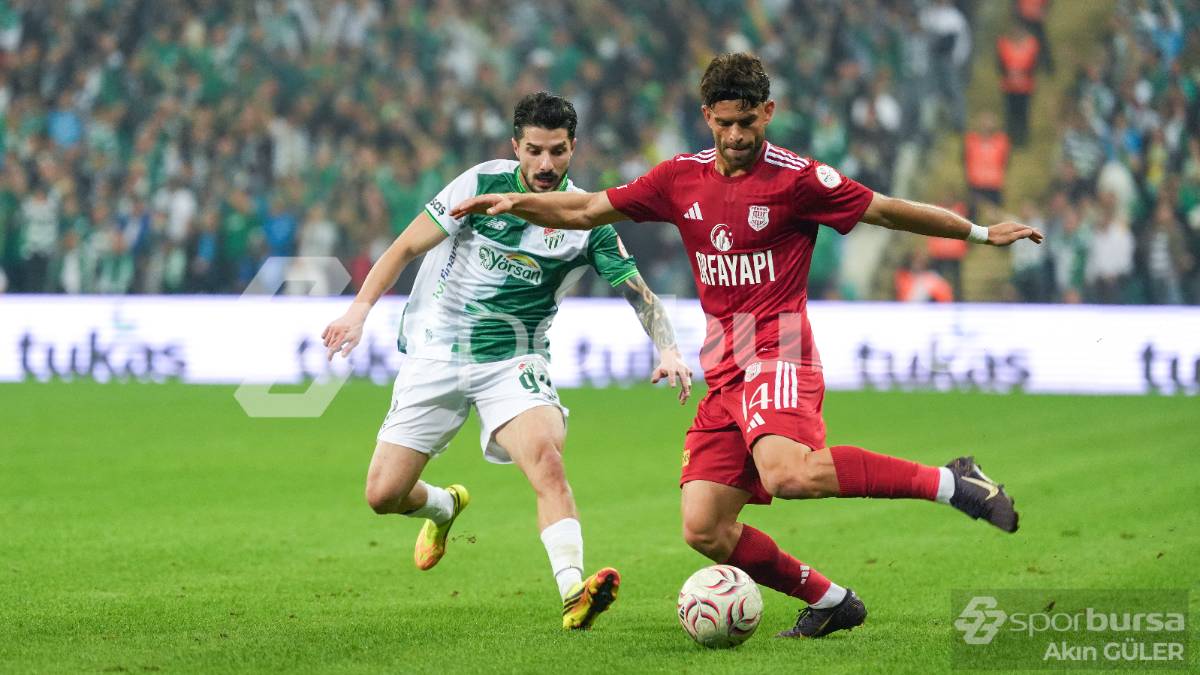 BURSASPOR - PENDİKSPOR MAÇI FOTOĞRAFLARI