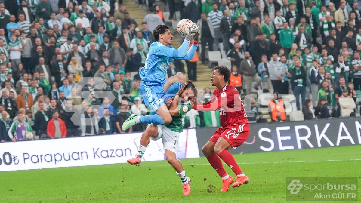 BURSASPOR - PENDİKSPOR MAÇI FOTOĞRAFLARI
