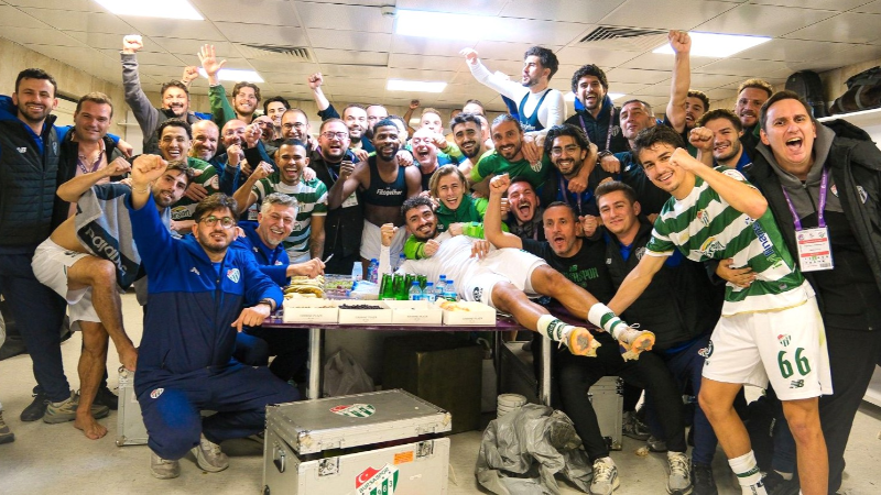 Bursaspor’dan ilk liderlik pozu