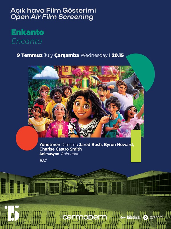 Açık Hava Film Gösterimi: Enkanto - Spor Bursa
