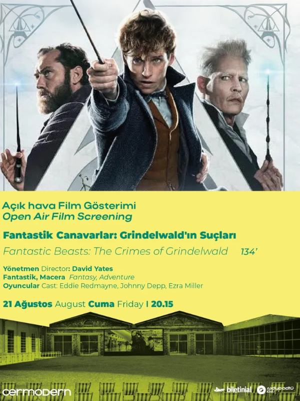 Açık Hava Film Gösterimi: Fantastik Canavarlar: Grindelwald'ın Suçları - Spor Bursa, Türkiye ve dünyadan tüm spor haberleri