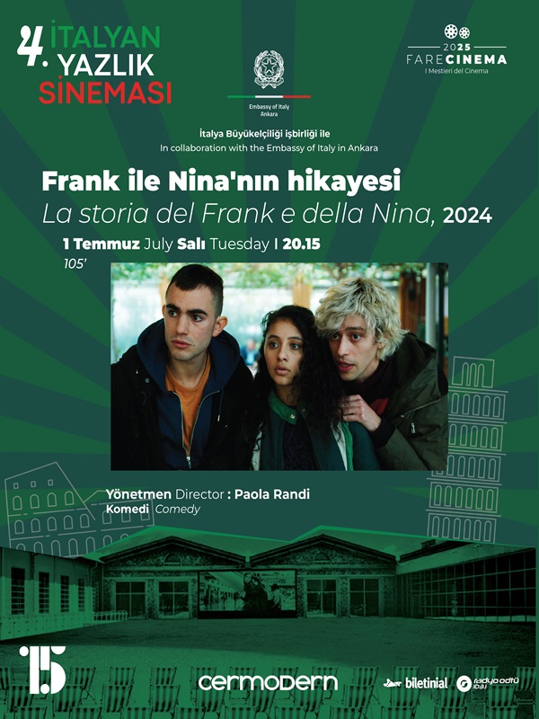 Açık Hava Film Gösterimi: Frank ile Nina'nın Hikayesi / The Story of Frank and Nina - Spor Bursa