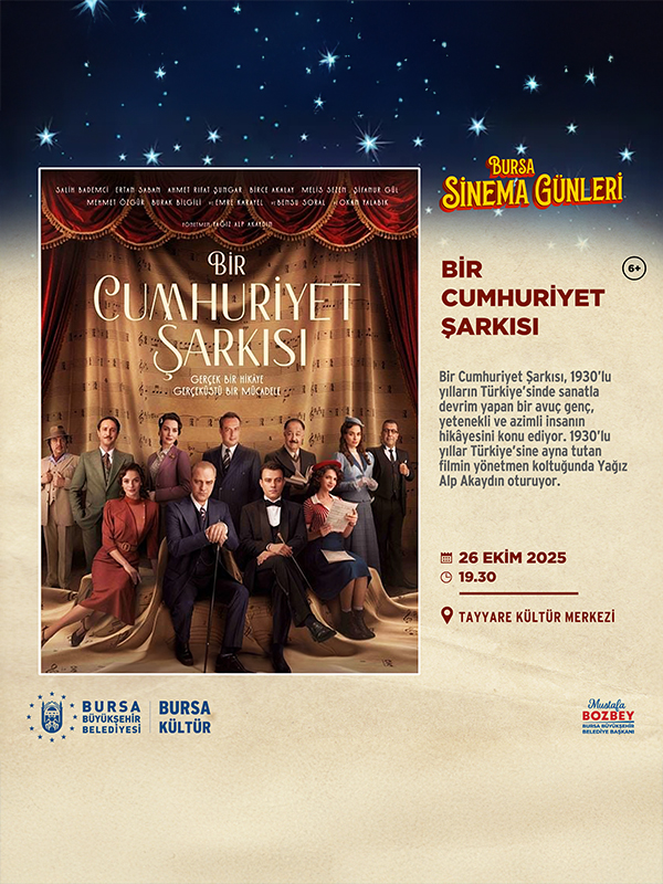 Bir Cumhuriyet Şarkısı - Spor Bursa, Türkiye ve dünyadan tüm spor haberleri