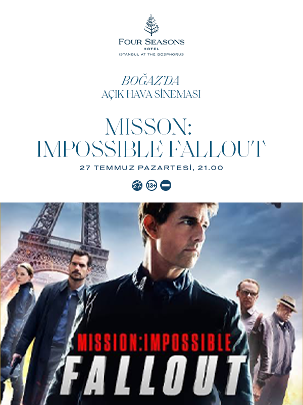 Boğazda Açık Hava Sineması / Mission: Impossible Fallout - Spor Bursa, Türkiye ve dünyadan tüm spor haberleri