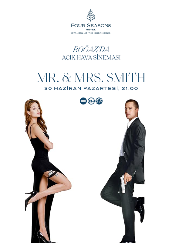 Boğazda Açık Hava Sineması - MR.MRS.Smith - Spor Bursa, Türkiye ve dünyadan tüm spor haberleri